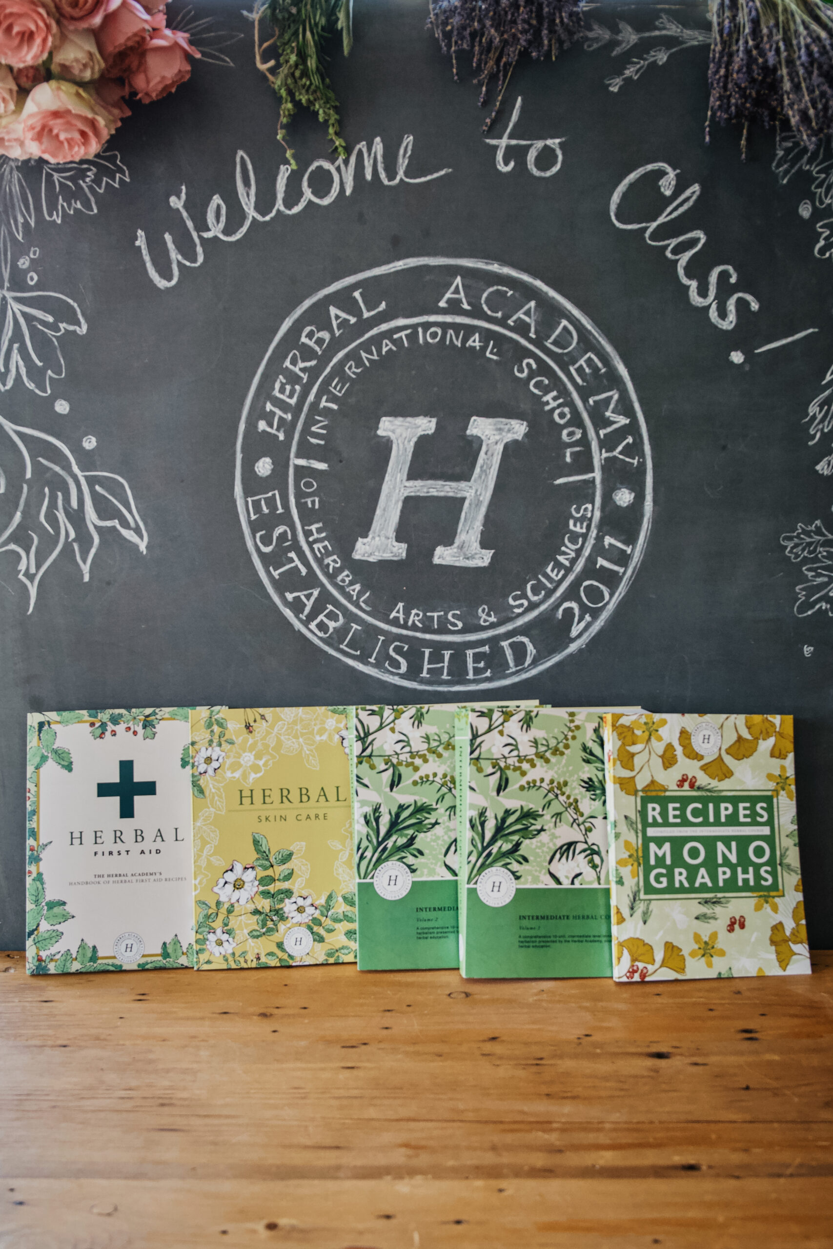 Intermediate Herbal Course textbooks - herbalism textbooks by herbal academy