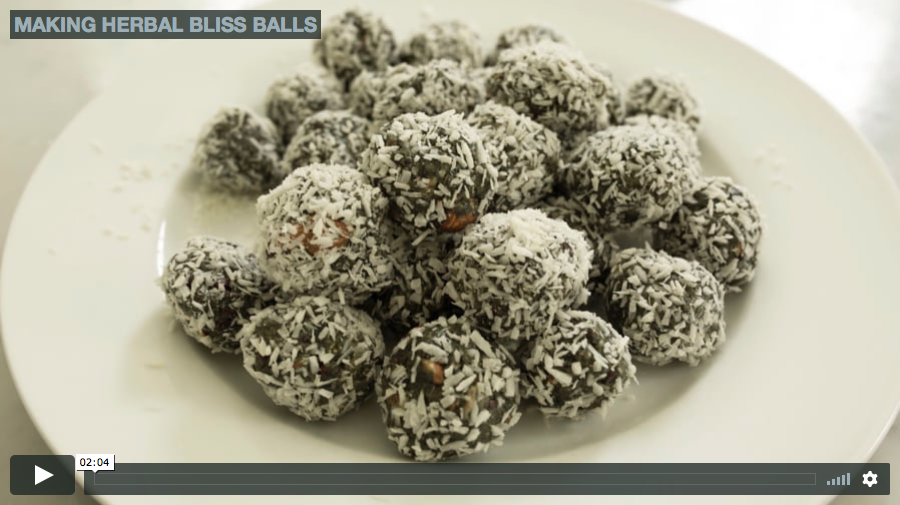 Adaptogen Bliss Balls Recipe & Video | Herbal Academy | Learn some important key points to know about adaptogens and get a delicious recipe and video tutorial for Adaptogen Bliss Balls from our newly updated Introductory Herbal Course!