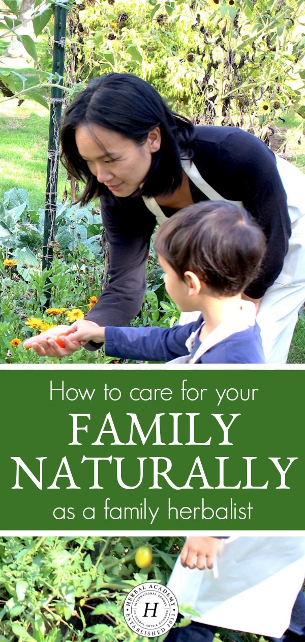 How To Care For Your Family Naturally As A Family Herbalist | Herbal Academy | There are many ways one can practice as an herbalist—one very popular way is being a Family Herbalist! Learn all about it in this post!