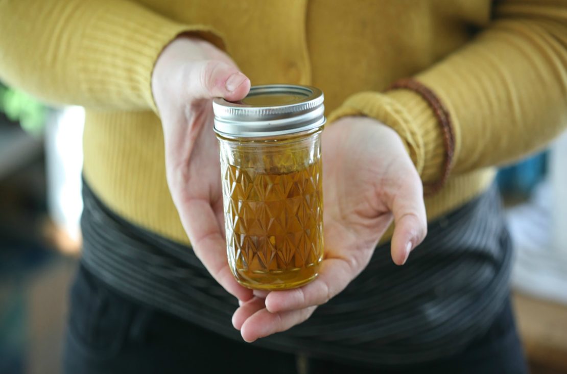 DIY Tummy-Soothing Glycerite for the Whole Family | Herbal Academy | If you find yourself suffering from stomach cramps, gas, pain, bloating, and general unease this tummy-soothing glycerite can come to your assistance!