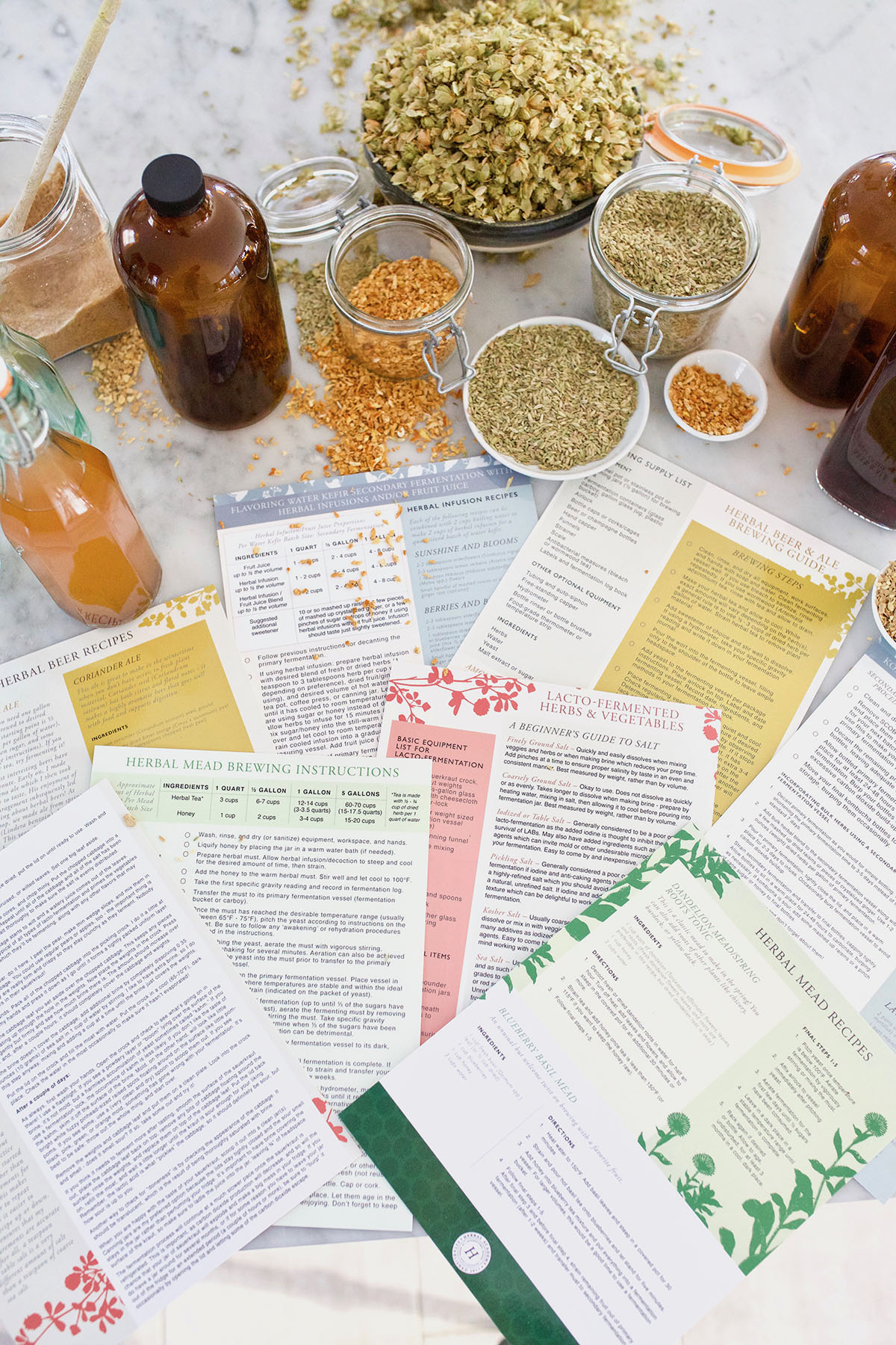 Win Enrollment To The Craft Of Herbal Fermentation Course | Herbal Academy | Spring is here, and we are giving away The Craft Of Herbal Fermentation course and one set of fermentation tutorial and recipe guides to one lucky winner!