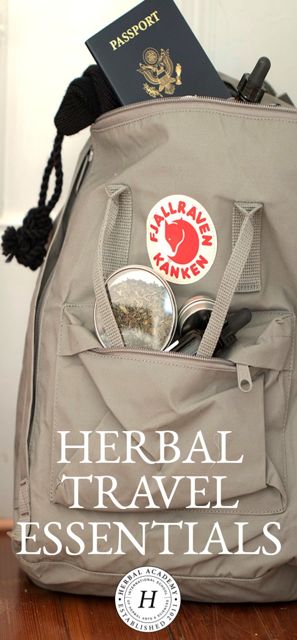 Herbal Travel Essentials For The Adventurous Traveler | Herbal Academy | If you're planning on some adventurous travel in the near future, this herbal travel essentials guide will help you find the herbs and preparations to take with you.
