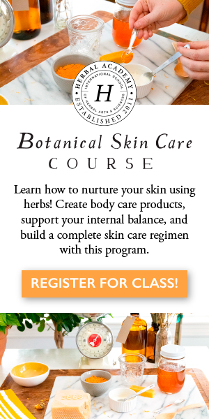 Enroll in the Botanical Skin Care Course with the Herbal Academy