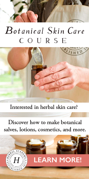Enroll in the Botanical Skin Care Course with the Herbal Academy