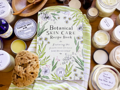 Your Favorite Botanical Skin Care Recipes—In Print! | Herbal Academy | Get 194 good-for-you-body skin care recipes featured in our new Botanical Skin Care Course in print format in our new Botanical Skin Care Recipe Book!