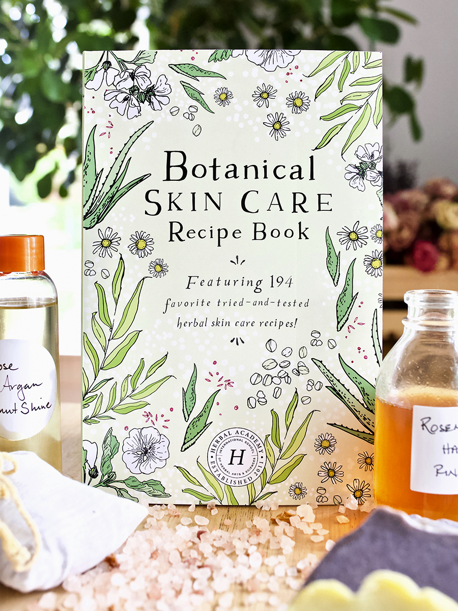 Take A Peek Into Our New Botanical Skin Care Course! | Herbal Academy | It’s here. A course designed to teach you how to care for your skin, naturally, from the inside out, featuring text, audio, video, and printable information and 200+ botanical skin care recipes! 