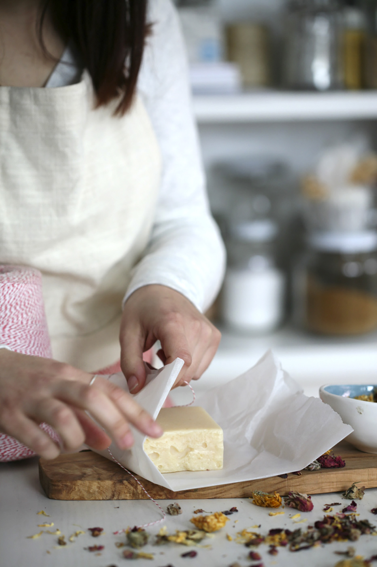 A DIY Floral Delight Soap Recipe You’ll Love! | Herbal Academy | Enjoy this Floral Delight Soap recipe from our Botanical Skin Care Course. It makes a lovely bar of soap that you can enjoy yourself or gift to a friend!