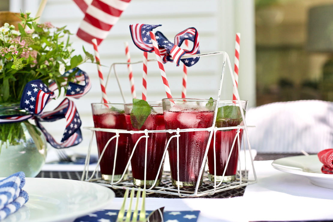 6 Herbal Mocktail Recipes For The 4th of July | Herbal Academy | This 4th of July, enjoy any of these six fruity herbal mocktail recipes that are safe for all ages while supporting the mind and body at the same time!