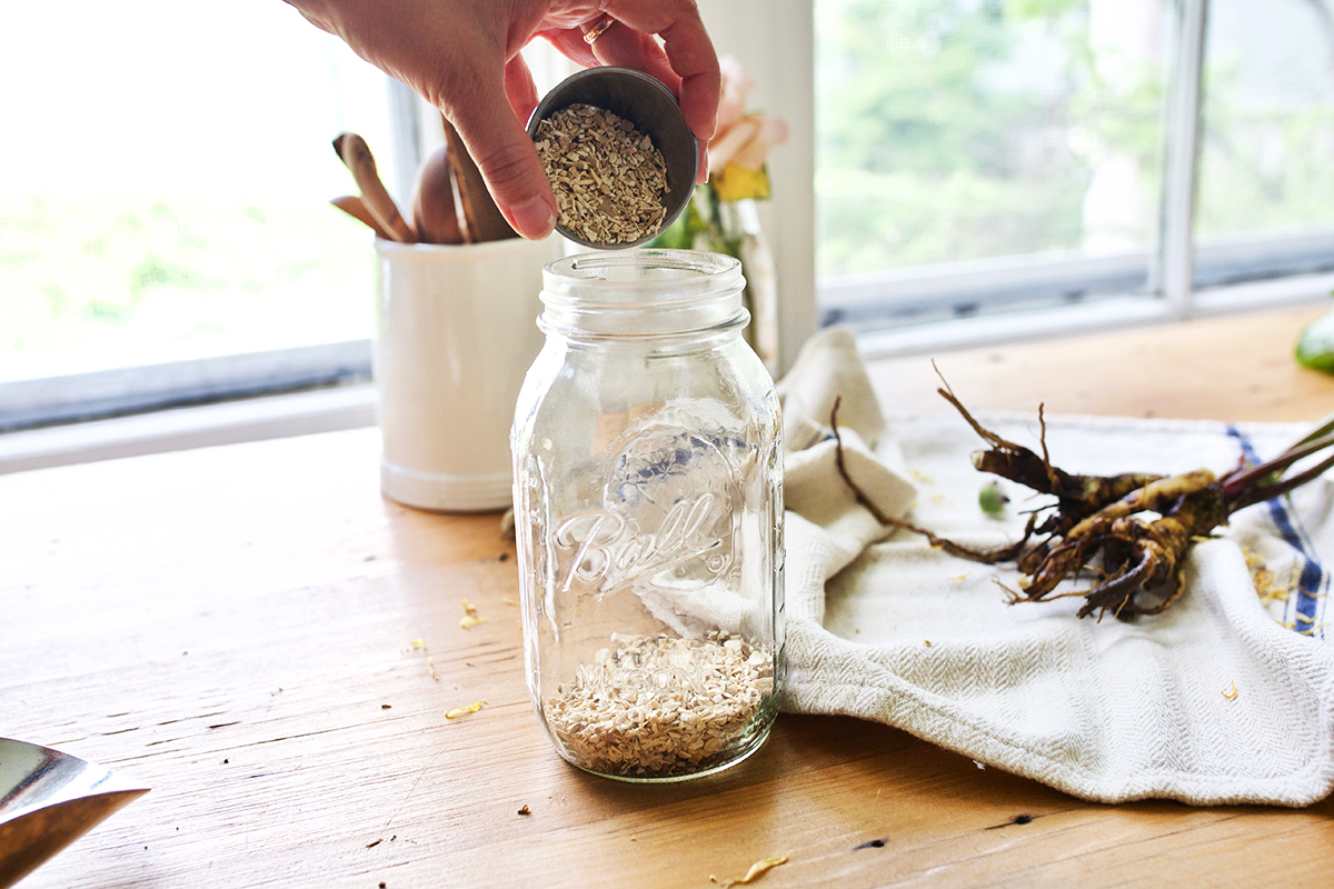 How to Make a DIY Autumn Root Tonic | Herbal Academy | When autumn shows its signs, it may be time to incorporate herbal roots into your diet in the form of an autumn root tonic to support your vitality.