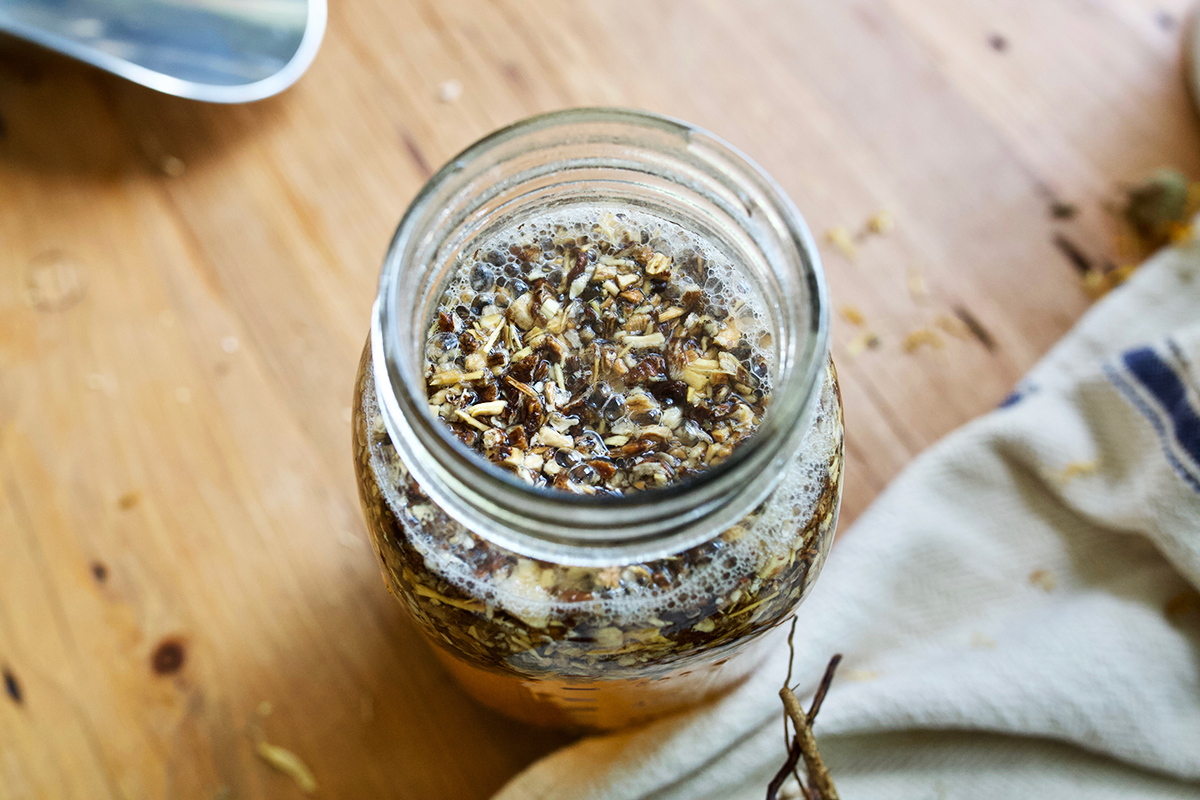 How to Make a DIY Autumn Root Tonic | Herbal Academy | When autumn shows its signs, it may be time to incorporate herbal roots into your diet in the form of an autumn root tonic to support your vitality.