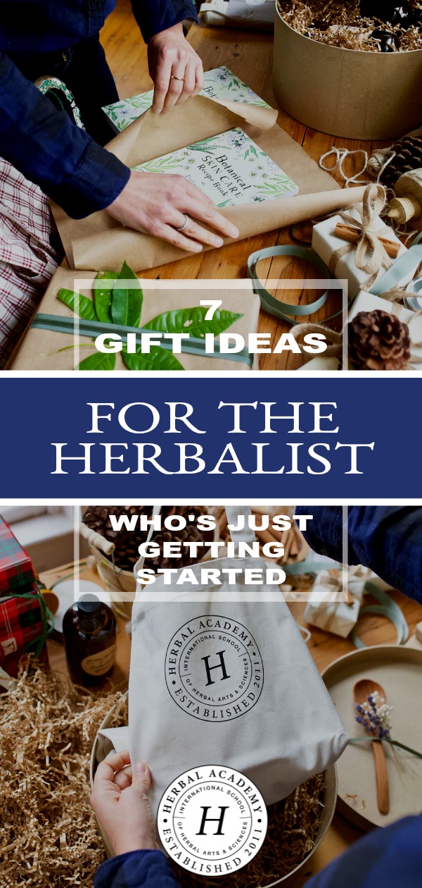 7 Gifts Ideas For The Herbalist Who Is Just Getting Started | Herbal Academy | The holidays will be here before you know it! Here are 7 beginner herbalist gift ideas for the person who is just getting started on their herbal journey!