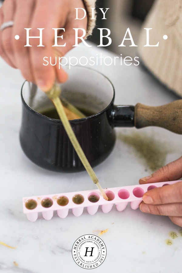 How To Make Your Own Herbal Suppositories | Herbal Academy | Learn how to make your own herbal suppositories, plus some key considerations when choosing herbs and ingredients, to support imbalances “down there.”