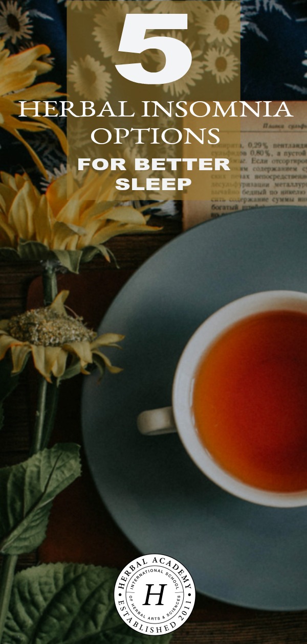 5 Herbal Insomnia Options For Better Sleep