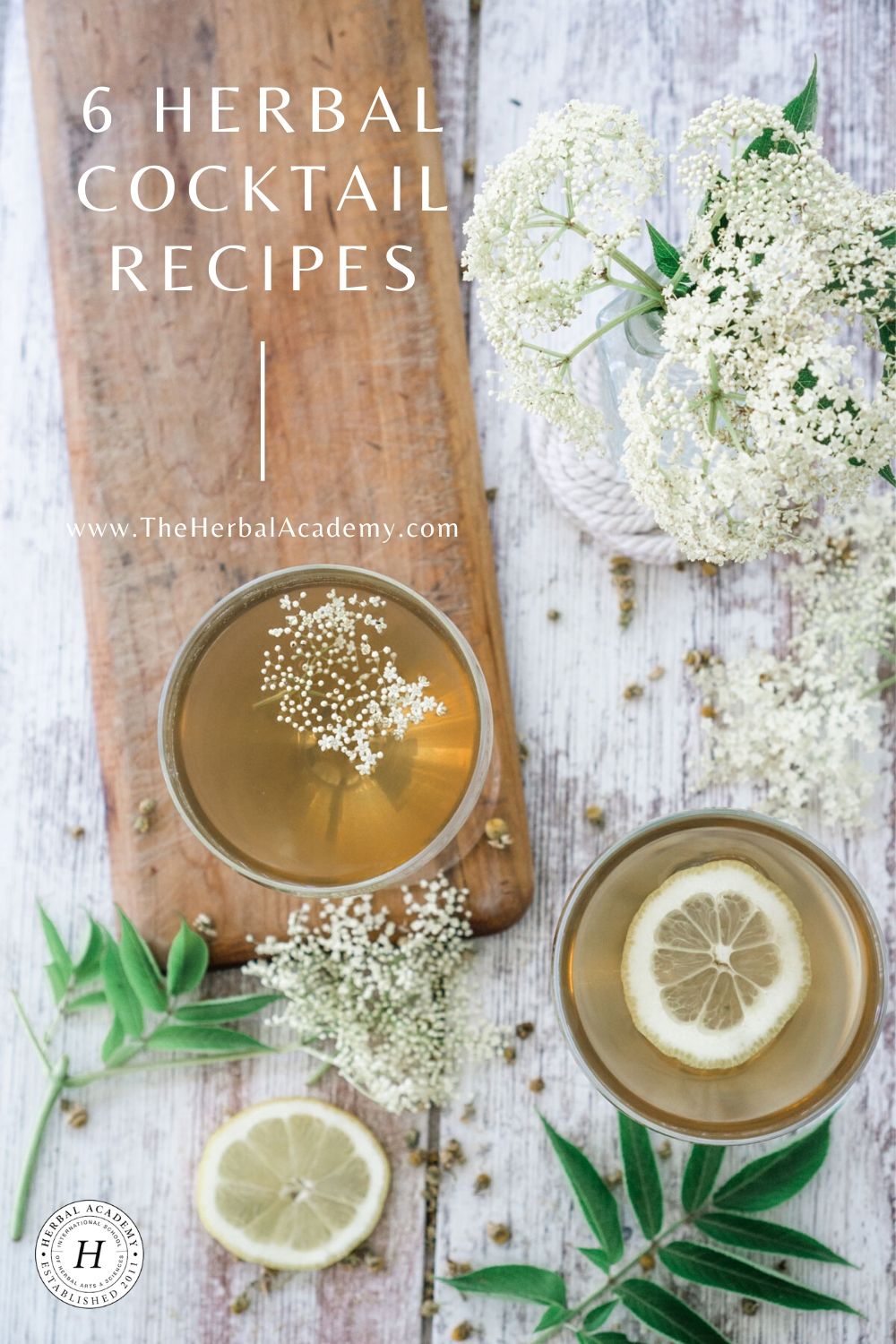 6 Herbal Cocktail Recipes for Summer | Herbal Academy | Learn how to make six healthy, herbal cocktails for summer featuring ingredients commonly found in an herbalist's apothecary.