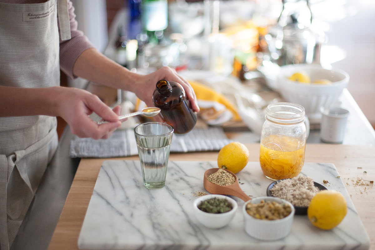 6 Herbal Cocktail Recipes for Summer | Herbal Academy | Learn how to make six healthy, herbal cocktails for summer featuring ingredients commonly found in an herbalist's apothecary.