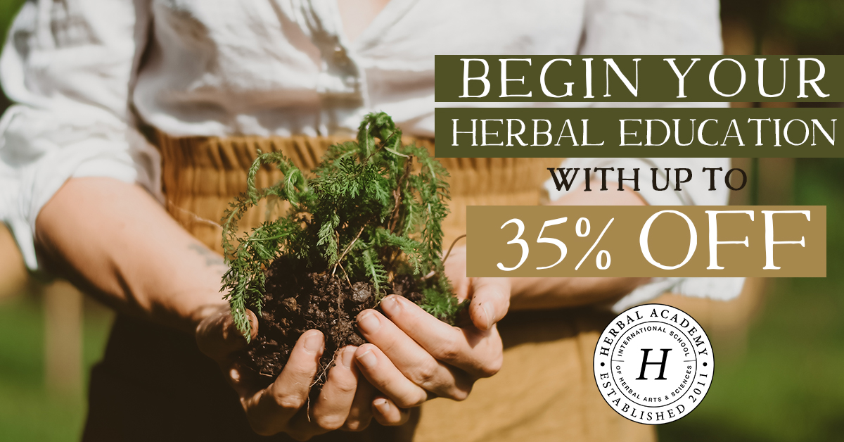 Back to school SALE on herbalism programs!