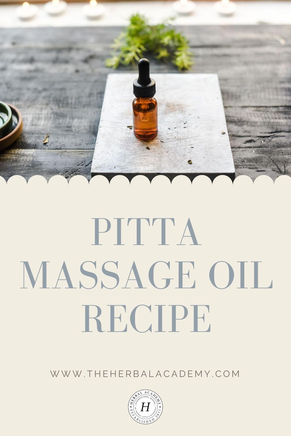 Pitta Massage Oil Recipe (Summer and Late Spring) | Herbal Academy | This pitta massage oil recipe is great for summer and late spring because it uses herbs with a cooling energy.