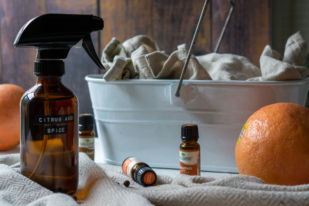 Citrus and spice all-purpose cleaner