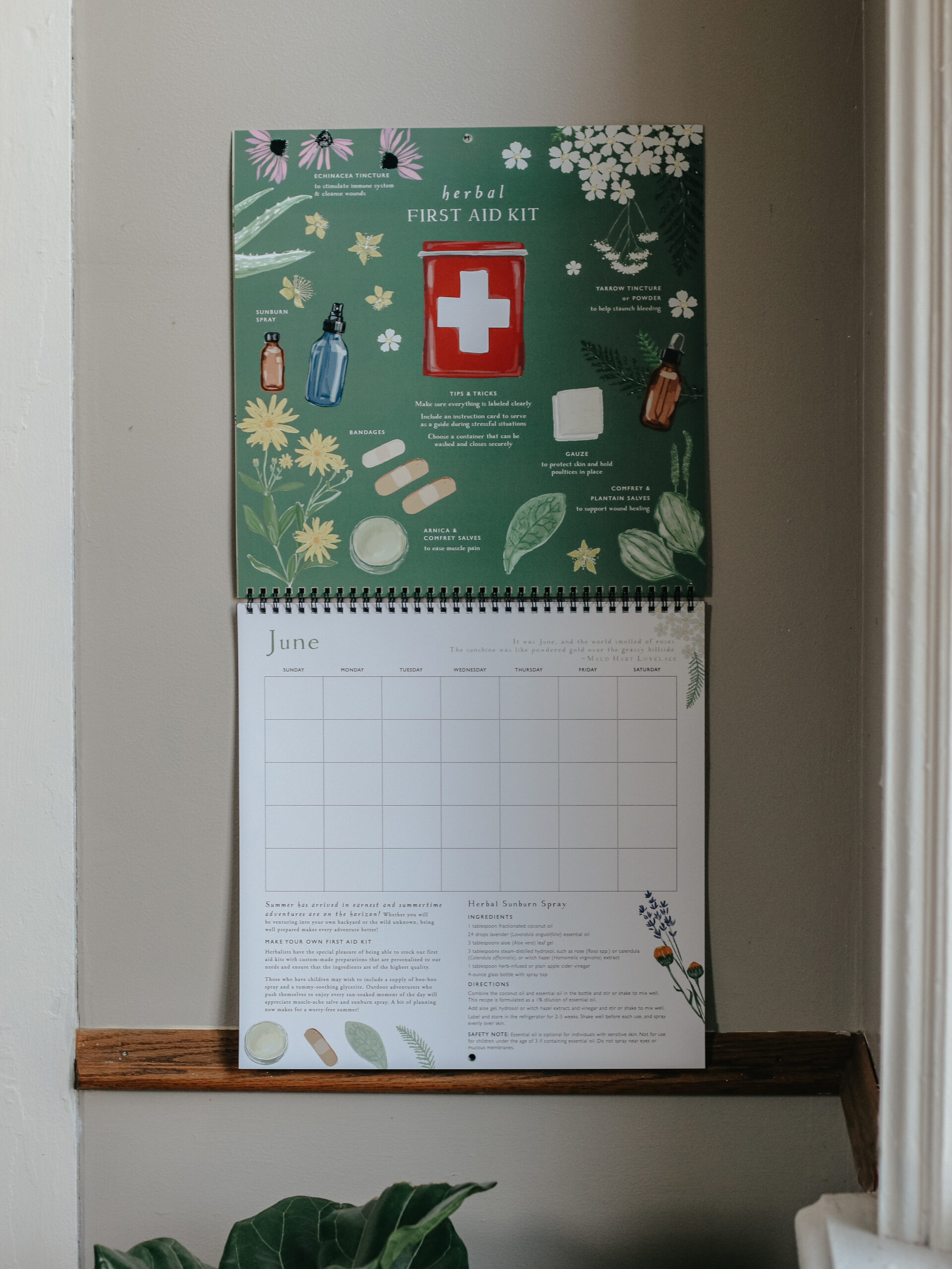 Herbal Academy Herbal Wellness Calendar
