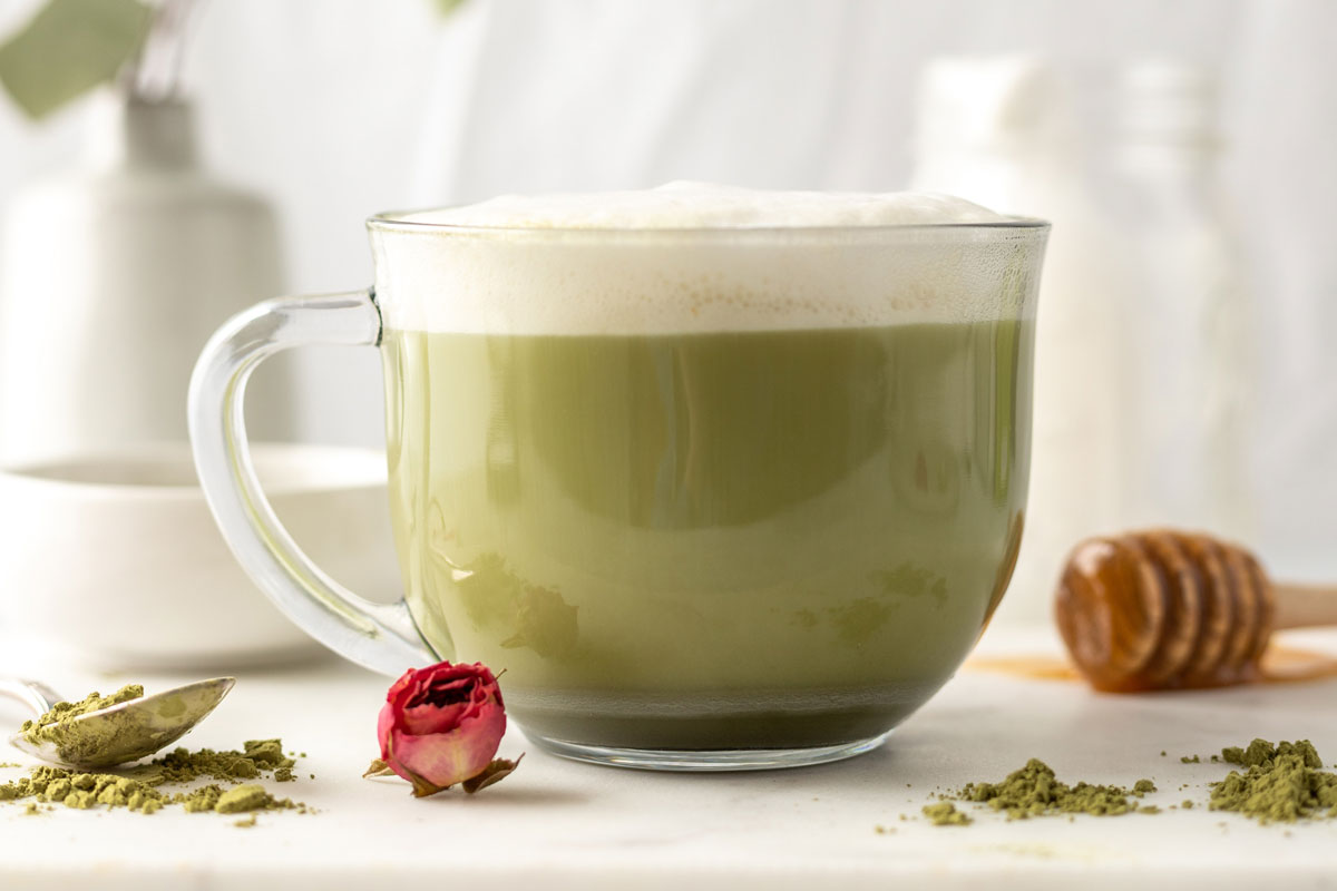 Matcha is a wonderful herbal tea blend for morning