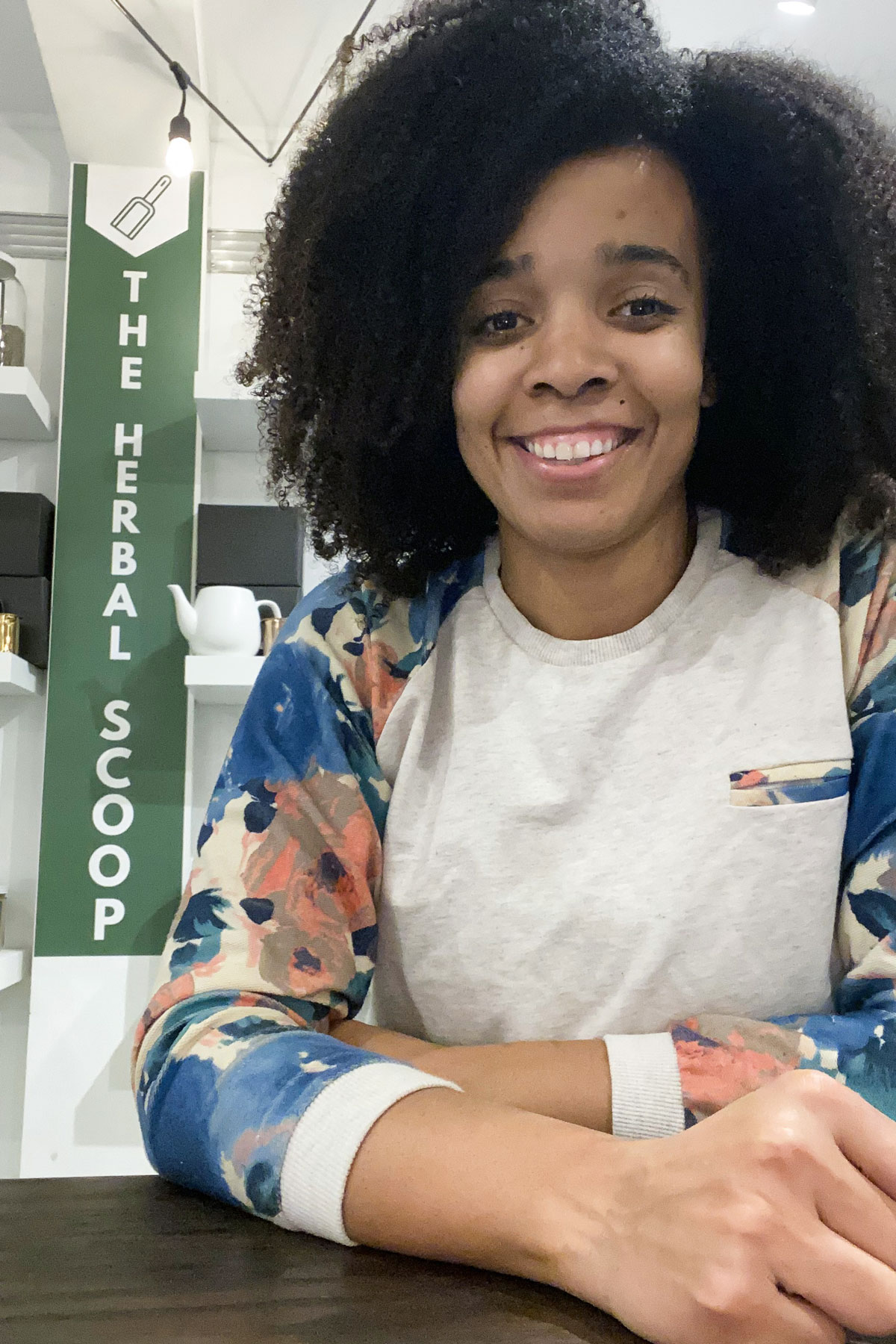 Kendra Payne, owner of The Herbal Scoop Herb Store