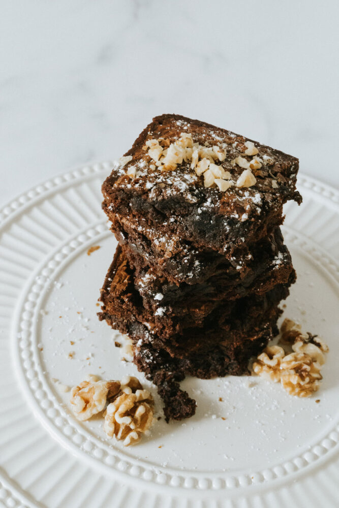 Pumpkin and herbs brownies are one of our favorite herbal desserts