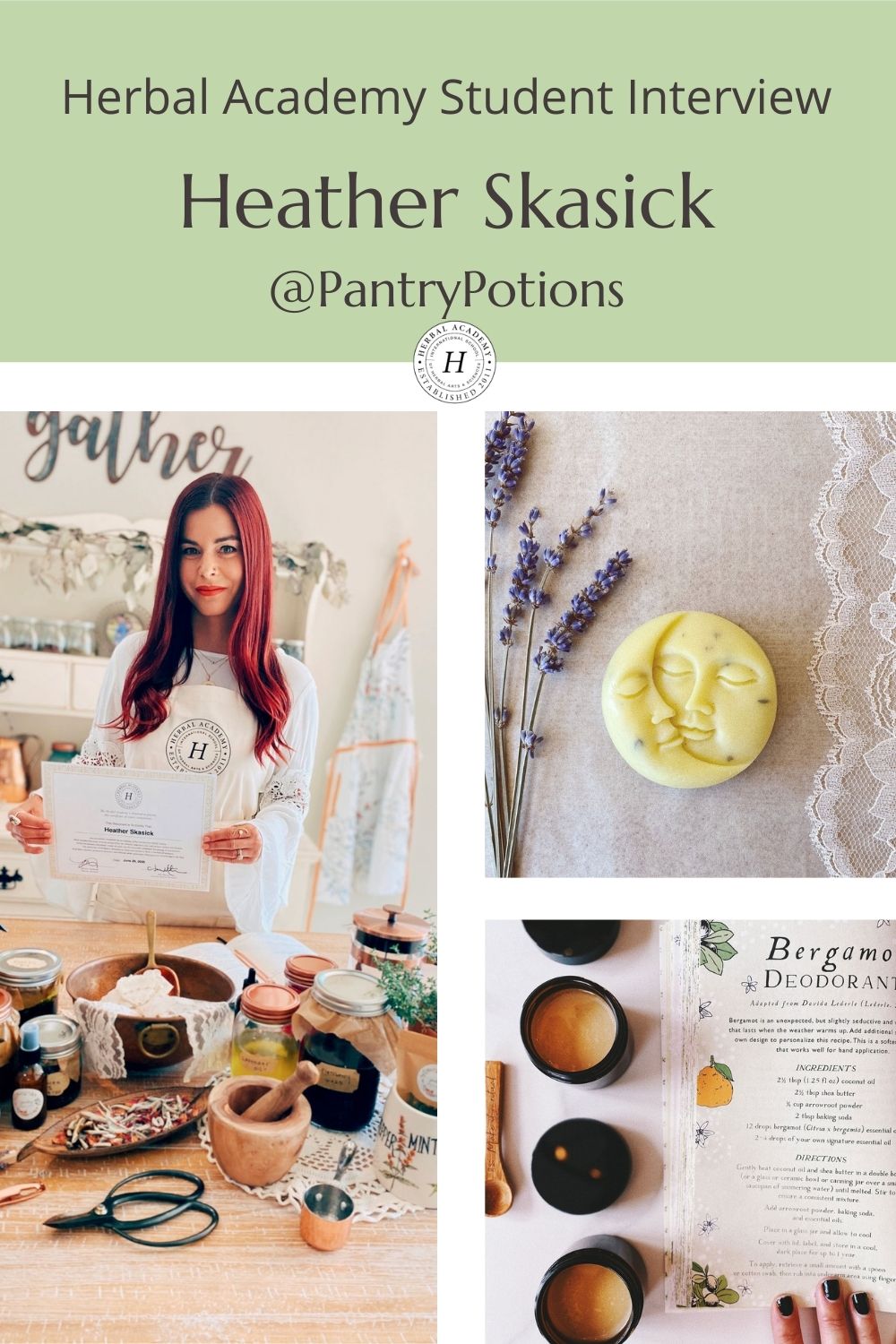 Heather Skasick Pantry Potions Pinterest Graphic