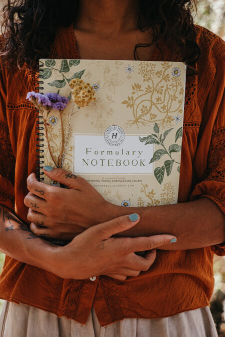 Herbal Formulary Notebook by Herbal Academy - Advanced Herbal Formulation skills
