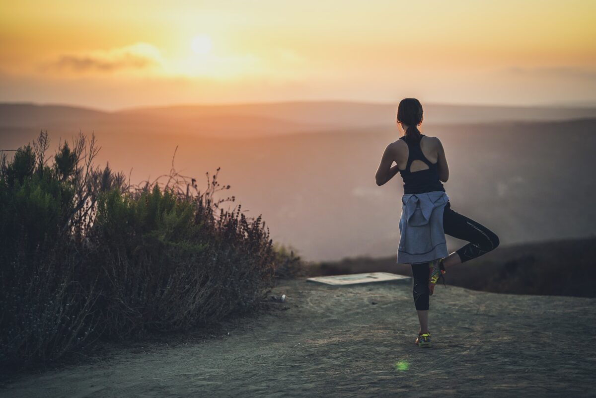 Doing yoga can be helpful for work-life balance