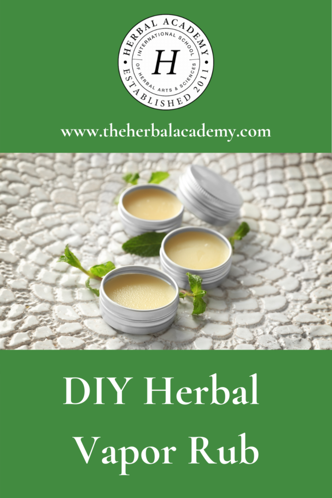 DIY Herbal Vapor Rub | Herbal Academy | Making your own herbal vapor rub is a great way to use your essential oils while creating alternatives to mass-produced mentholated rubs.