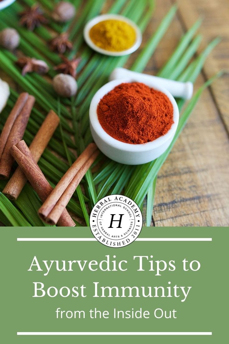 Ayurvedic Tips to Boost Immunity from the Inside Out | Herbal Academy | If you are inclined toward natural approaches to boost immunity, you will find this article full of Ayurvedic tips especially helpful!