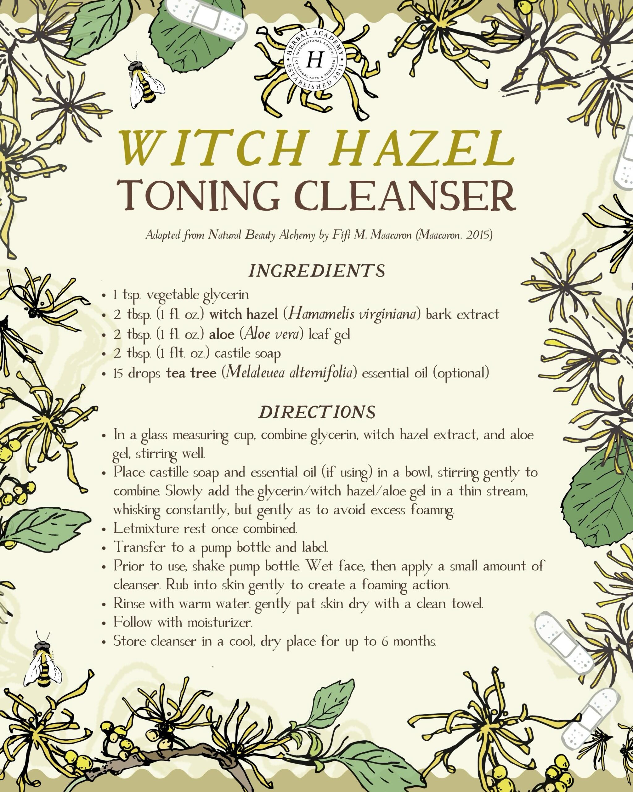 Teenage Skin Care: Herbal Recipes & Simple Routines by Herbal Academy
