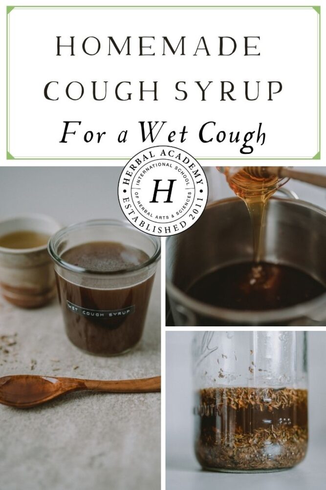 Homemade Cough Syrup for a Wet Cough Herbal Academy