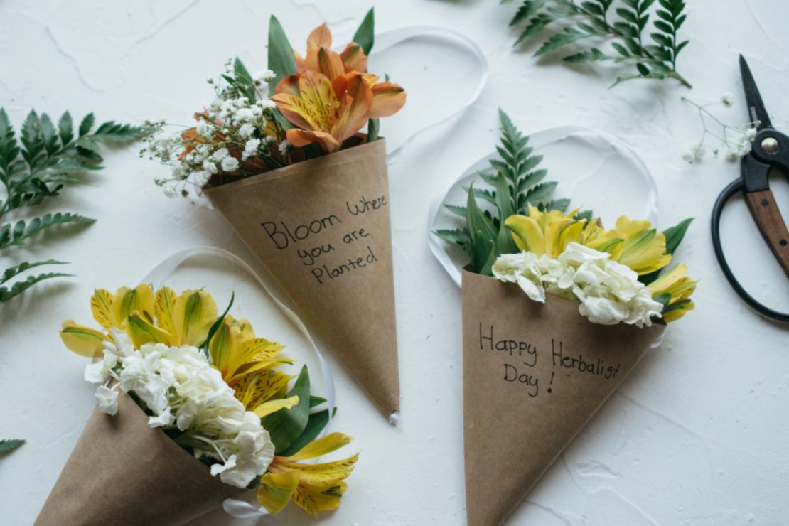 A Floral Craft Project to Celebrate Herbalist Day | Herbal Academy | Herbalist Day is the perfect opportunity to thank the herbalists in your life. This floral craft project is sure to bring a spark of joy to your local herbal friends.