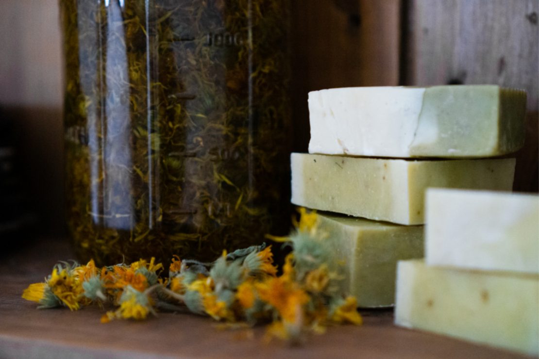 Herbal Soap Recipe for Eczema | Herbal Academy | If herbal skincare formulation is something you enjoy, check out this soap recipe for eczema! Crafting your own soaps is meditative and fun.