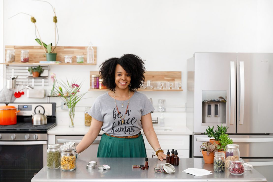 Herbal Academy Student Feature: Kendra Payne @the.herbal.scoop | Herbal Academy | In another Student Feature interview, we spoke with Kendra Payne, the owner of a discovery-based herbal botanical shop, The Herbal Scoop.