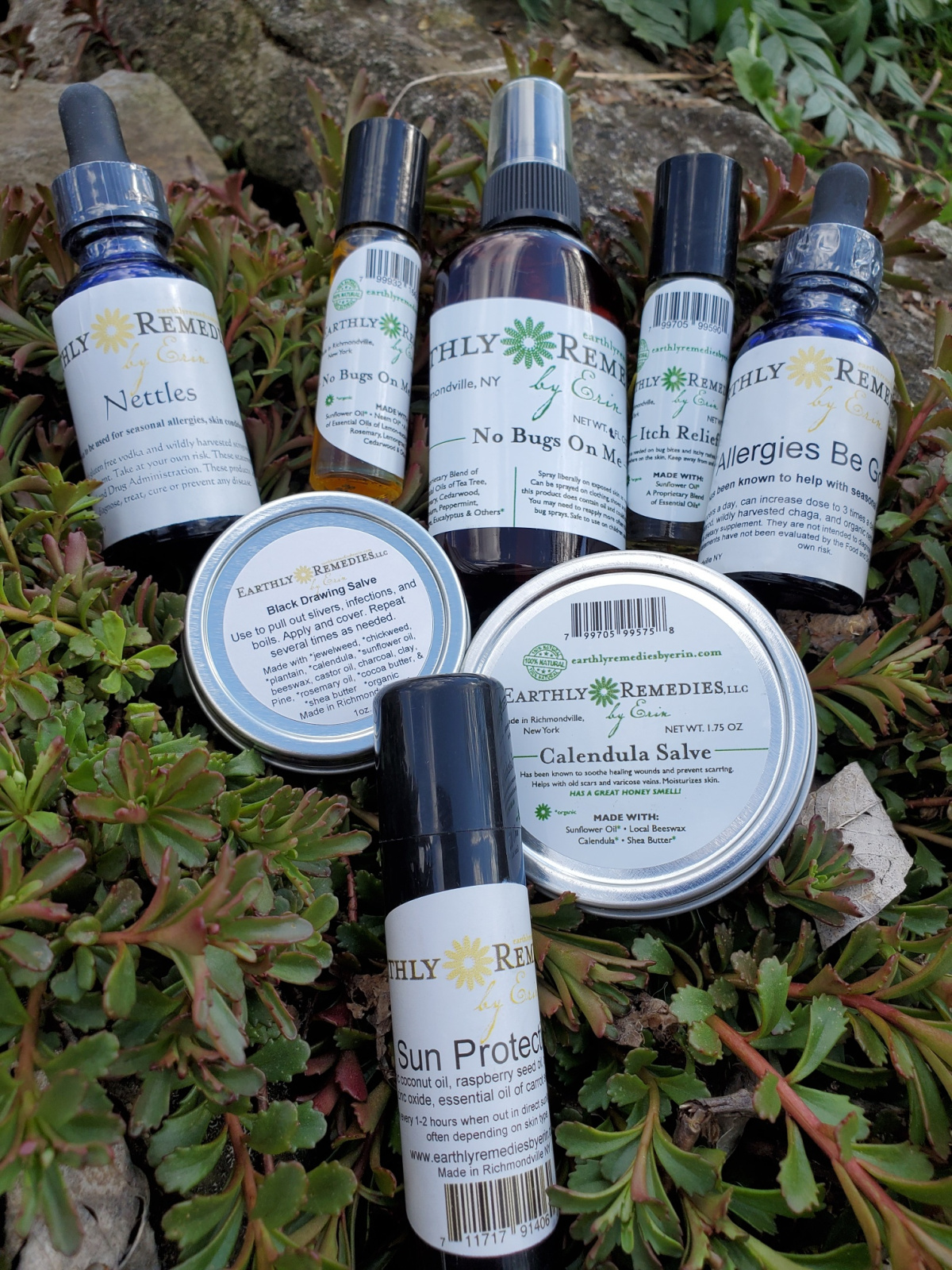 herbal products by Earthly Remedies by Erin