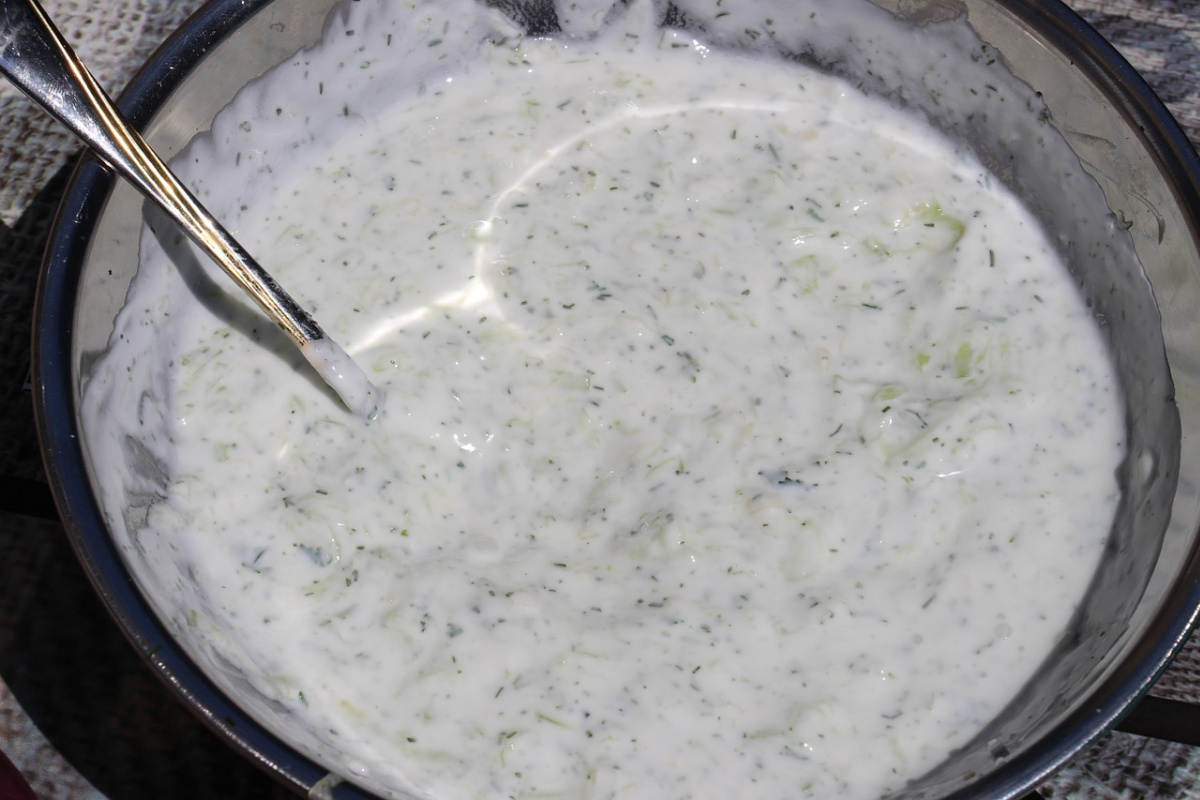 cucumber and yogurt recipe