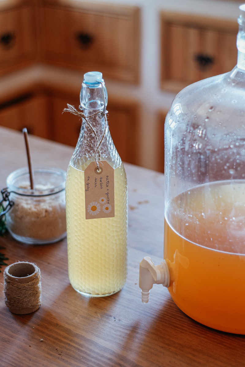 Herbal Academy – The Craft of Herbal Fermentation Course- Making Nettle Beer