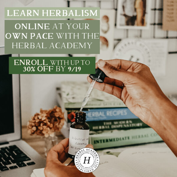 Up to 30% off ALL HERBAL COURSES!