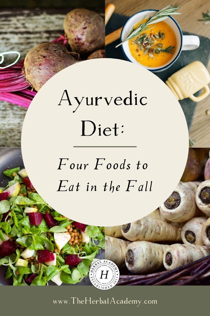 Ayurvedic Diet: Four Foods to Eat in the Fall | Herbal Academy | In this post, we outline some fall Ayurvedic diet basics and share four delicious and fitting foods to enjoy at this time of year.