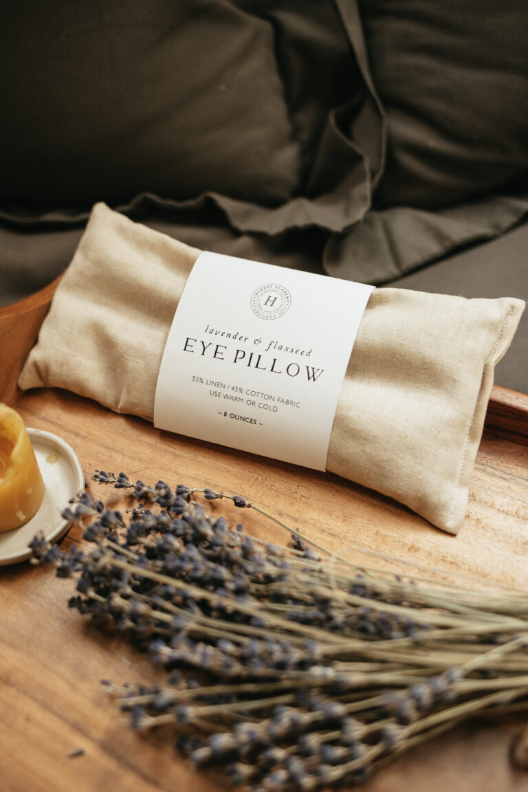 Lavender & Flaxseed Eye Pillow Herbal Academy