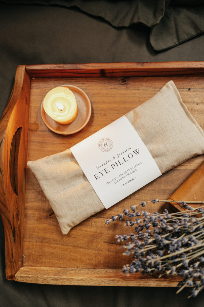 Lavender & Flaxseed Eye Pillow Herbal Academy