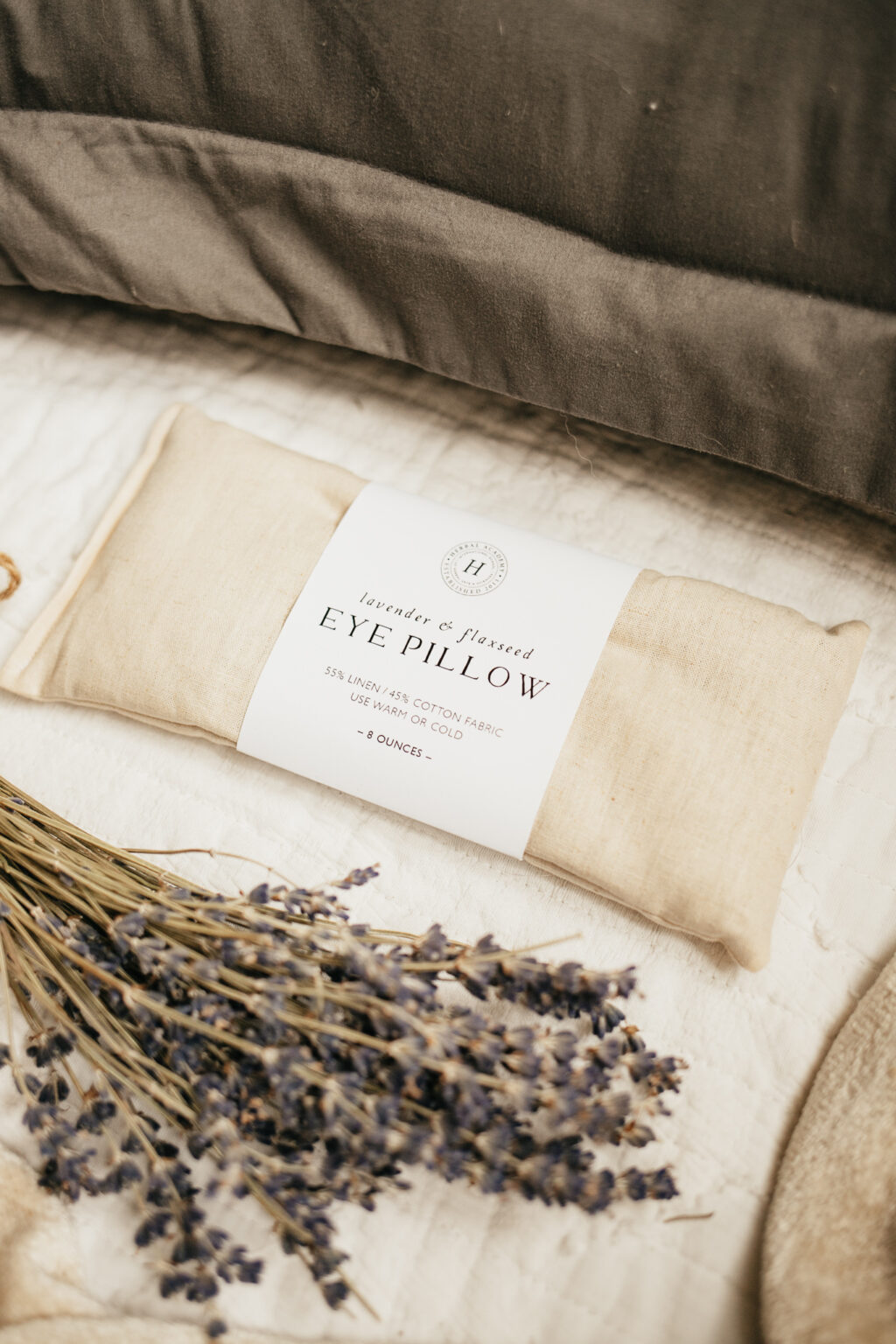Lavender & Flaxseed Eye Pillow Herbal Academy
