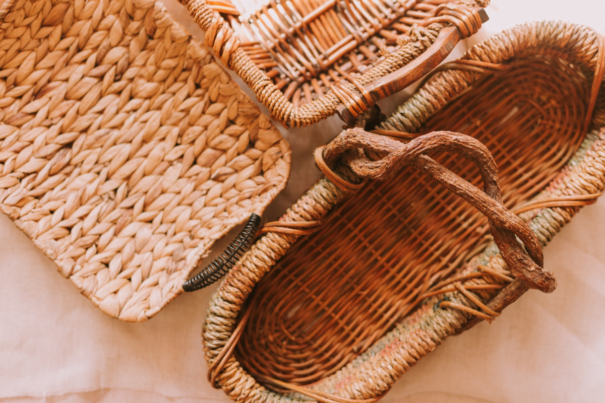 baskets options for fire starter materials