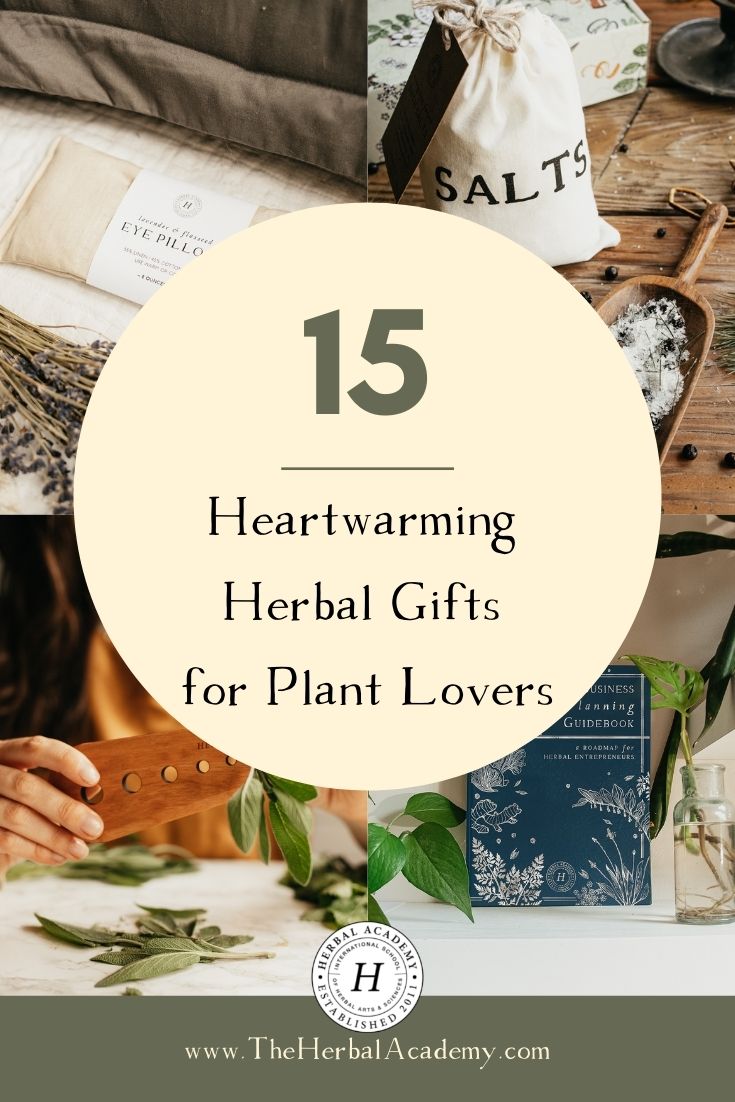 15 Heartwarming Herbal Gifts for Plant Lovers | Herbal Academy | If you are preparing your gift list and in need of ideas, we’ve got quite the heartwarming list of gifts for plant lovers to choose from!