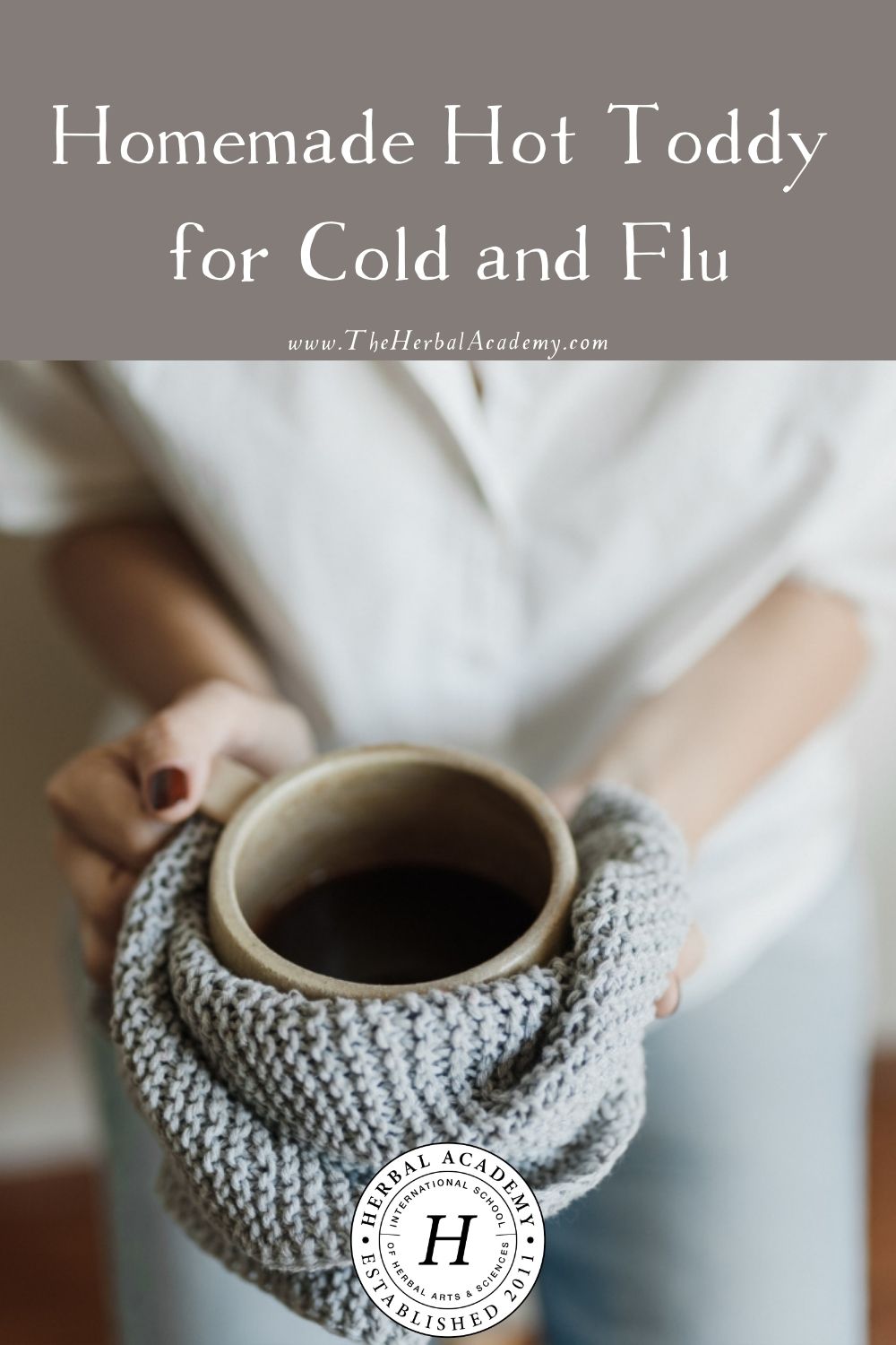 Homemade Hot Toddy for Cold and Flu | Herbal Academy | This original, time tested, mamaw-approved recipe for a hot toddy is sure to drive out the chill of a cold day or cold symptoms.