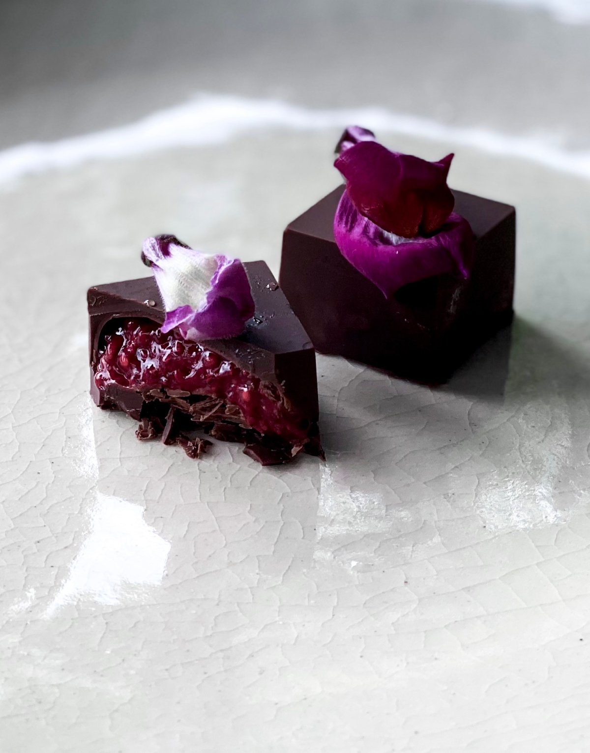 raspberry rose shatavari chocolate delights