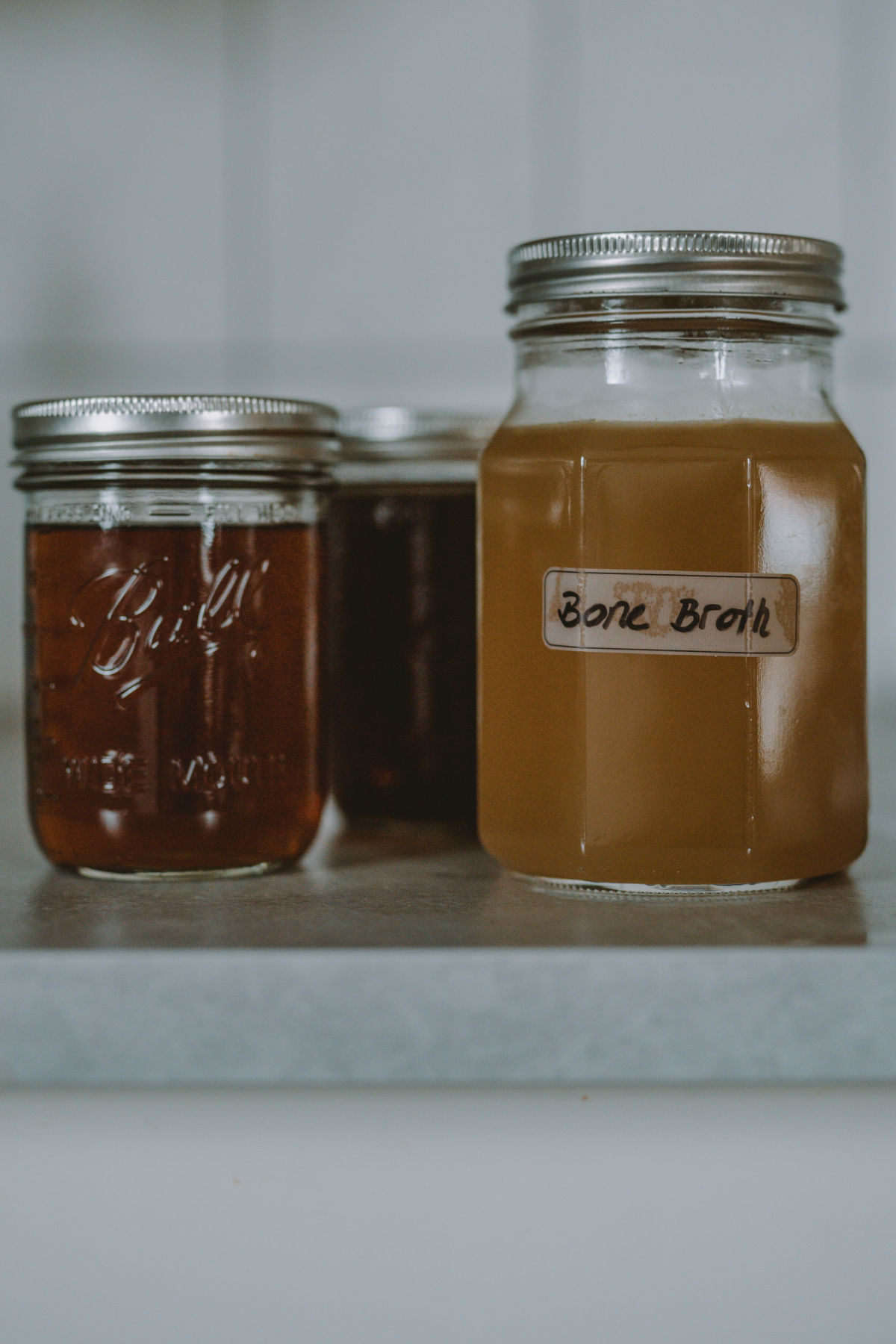 jars of bone broth