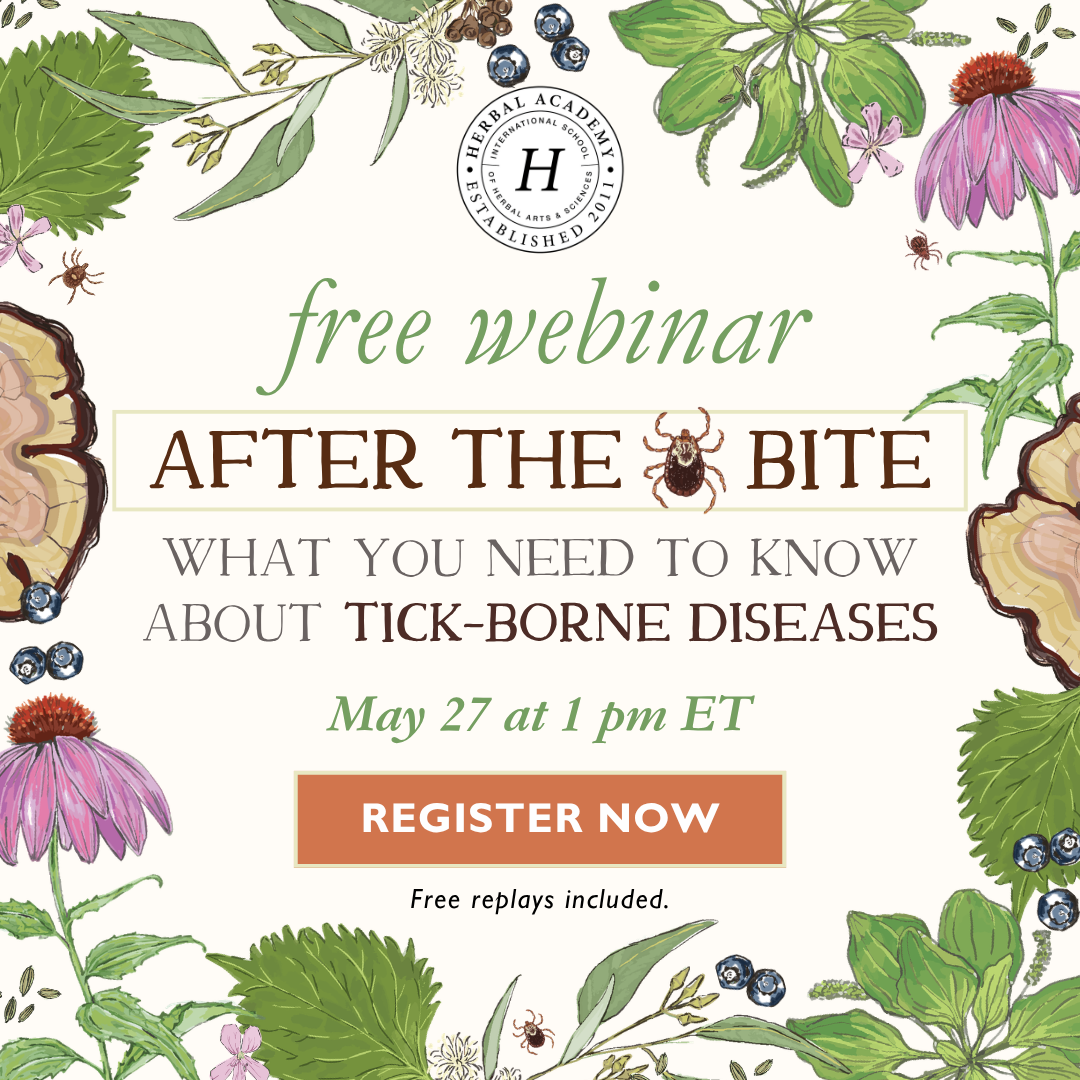 Herbal Academy webinar After the Bite Tick-Borne Diseases